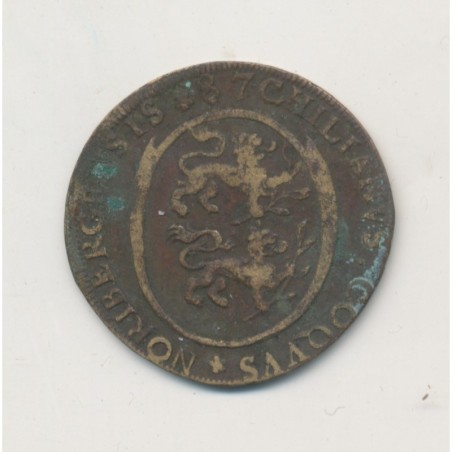Jeton de Nuremberg - Chilia Koch - 1587 - laiton - TTB