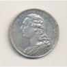 Jeton - Louis XVI - à l'immortalité - Protecteur de l'académie Françoise - argent - 29mm - SUP
