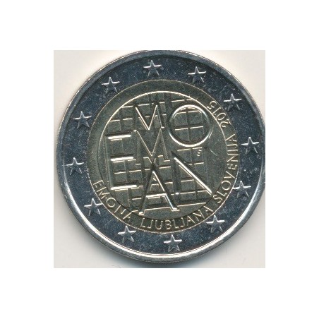 2€ Slovénie 2015 - 200e anniversaire fondation ville Emona