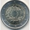 2€ Slovénie 2015 - 30e anniversaire drapeau européen