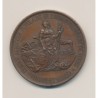 Médaille - Comice agricole Tours - cuivre - 40mm - TTB