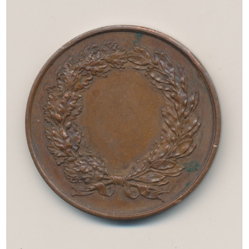 Médaille - Comice agricole Tours - cuivre - 40mm - TTB