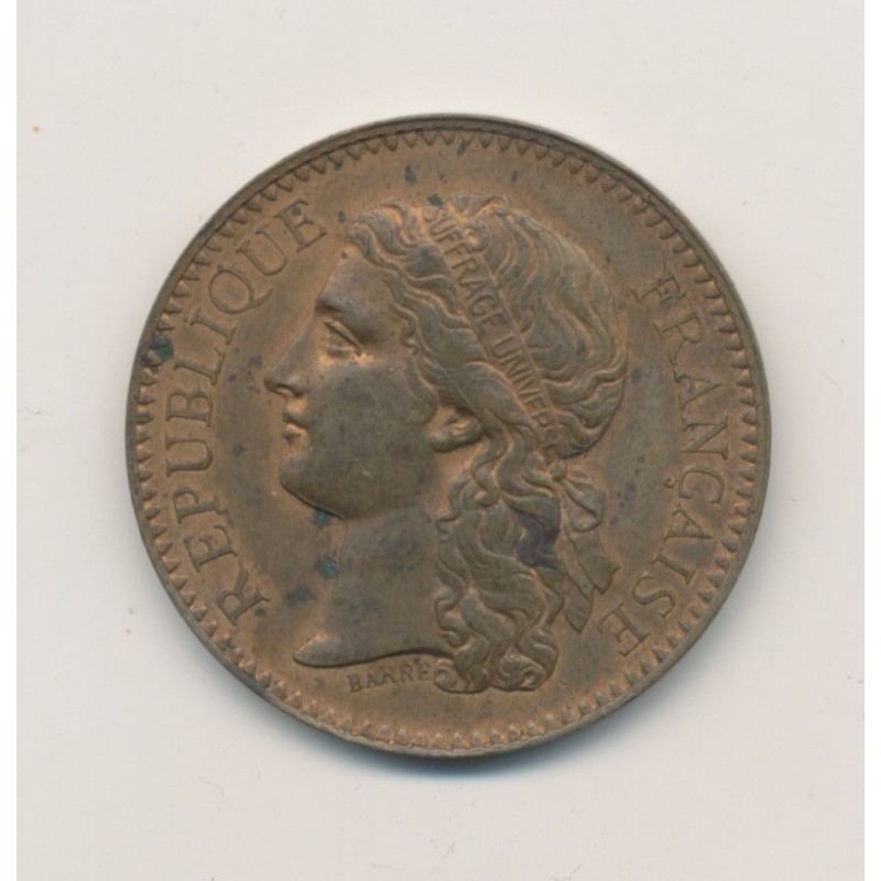 Médaille - Exposition universelle - Paris 1878 - administration des monnaies et médailles - cuivre - 31mm - TTB+
