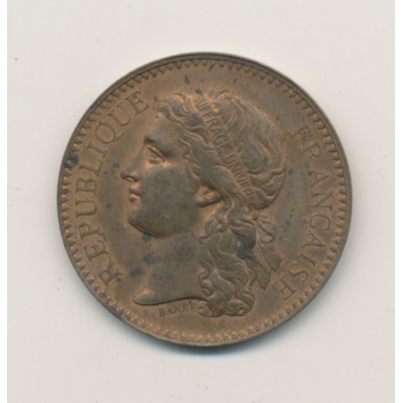 Médaille - Exposition universelle - Paris 1878 - administration des monnaies et médailles - cuivre - 31mm - TTB+