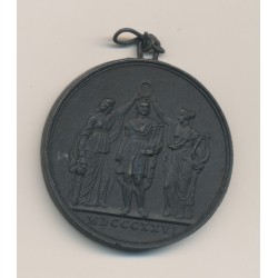 Médaille - Goethe - 1826 - étain - 42mm - TTB+ 2
