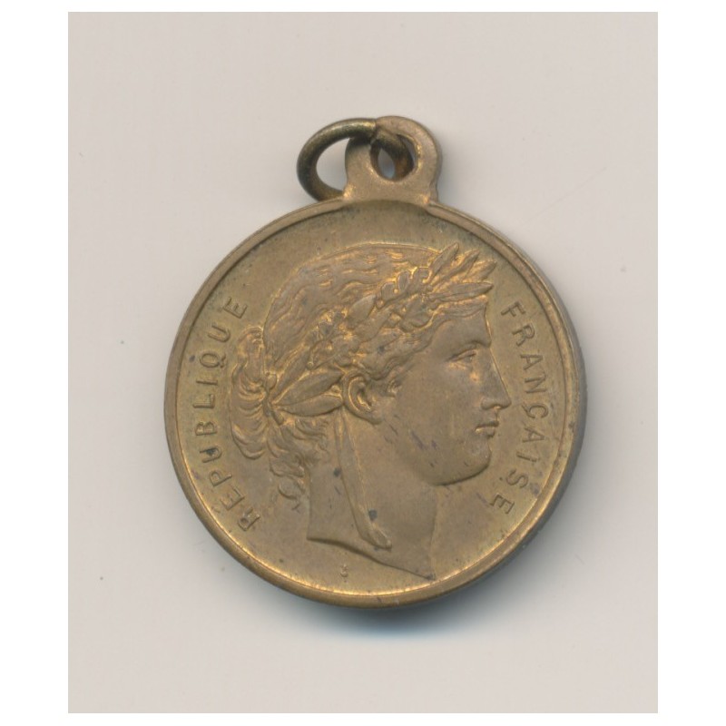 Médaille - A.Thiers - Président de la république - laiton - 23mm - SUP