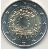 2€ Slovaquie 2015 - 30 ans drapeau européen