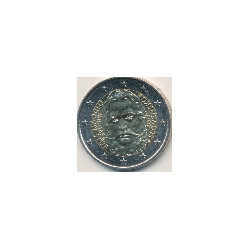 2€ Slovaquie 2015 - bicentenaire naissance Ludovic Stur
