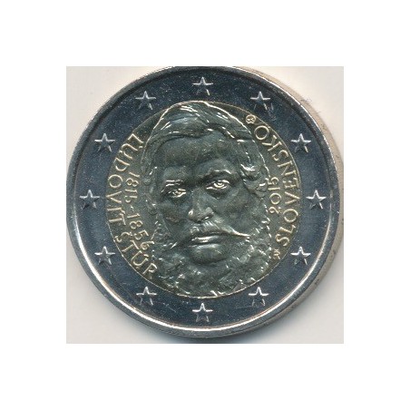 2€ Slovaquie 2015 - bicentenaire naissance Ludovic Stur