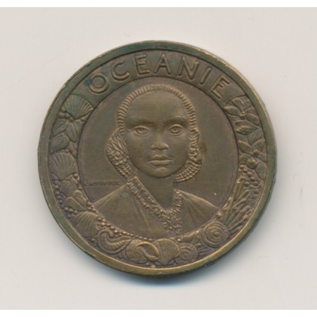 Médaille - Exposition coloniale internationale Paris - 1931 - Océanie