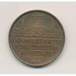 Médaille - Exposition coloniale internationale Paris - 1931 - Océanie 2