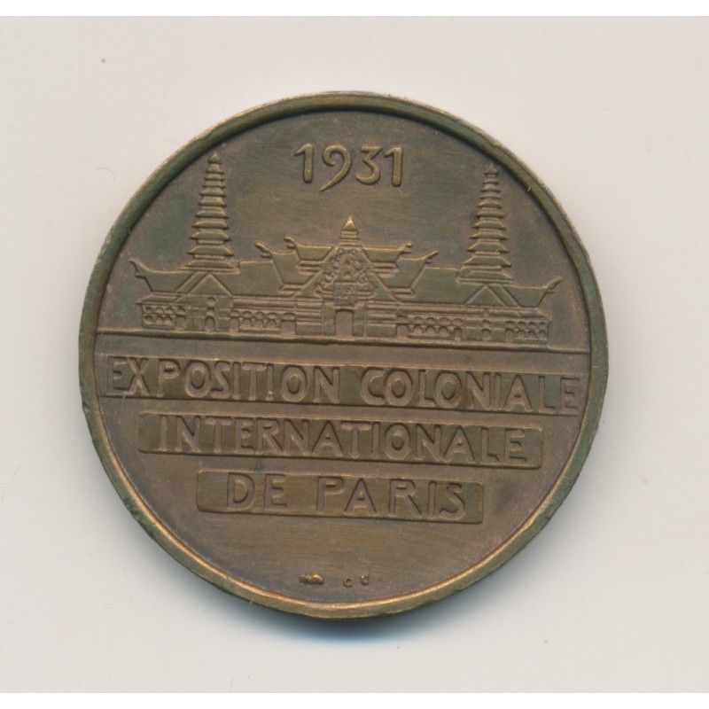 Médaille - Exposition coloniale internationale Paris - 1931 - Océanie