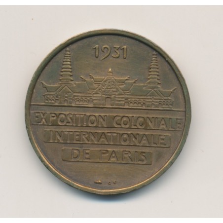 Médaille - Exposition coloniale internationale Paris - 1931 - Océanie
