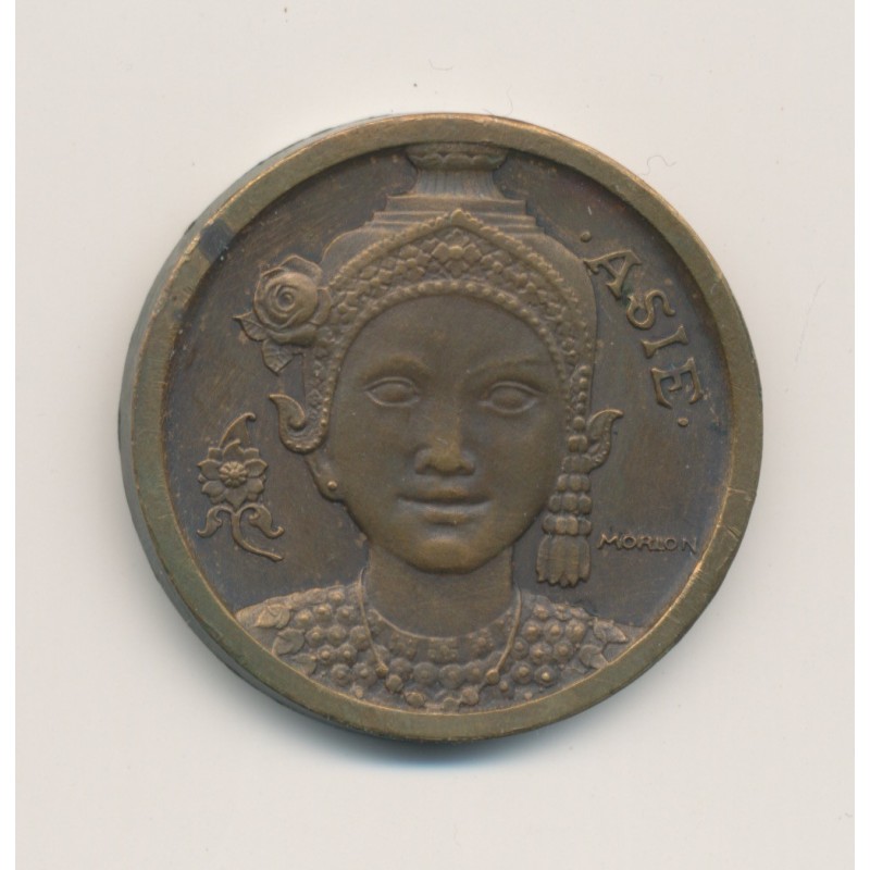 Médaille - Exposition coloniale internationale Paris - 1931 - Asie - bronze - 32mm