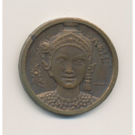 Médaille - Exposition coloniale internationale Paris - 1931 - Asie - bronze - 32mm