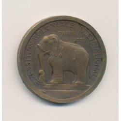 Médaille - Exposition coloniale internationale Paris - 1931 - Asie - bronze - 32mm 2