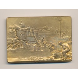 Plaque - Thème Agriculture - bronze - TTB+ 2