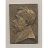 Plaquette - Samuel Gout - 1861-1924 - bronze - TTB