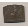 Plaquette - Thème Travail - bronze - par Blin - TTB