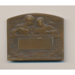Plaquette - Thème Travail - bronze - par Blin - TTB 2