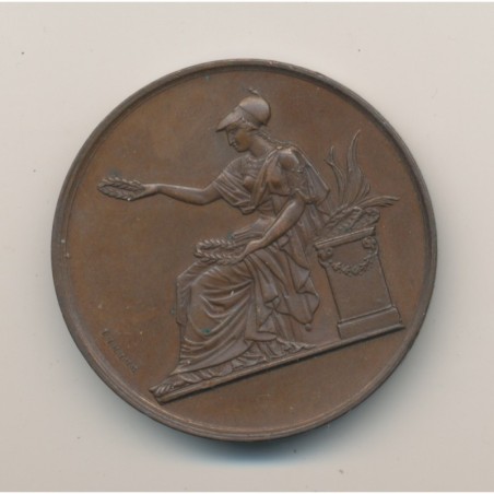 Médaille - Institution - 1874 - bronze - 37mm - TTB+
