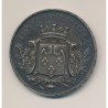 Médaille - Conservatoire musique Versailles - 1er prix de piano - 1885 - 51mm - TTB+