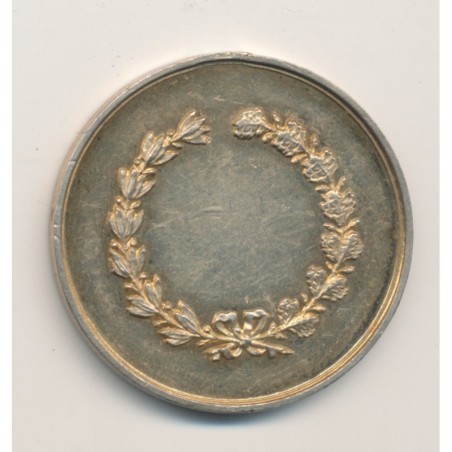 Médaille - déesse assise - vermeil 15g - 37mm - TB