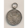 Médaille - Société de Tir - Auxonne (21) - argent - 33mm - TTB+