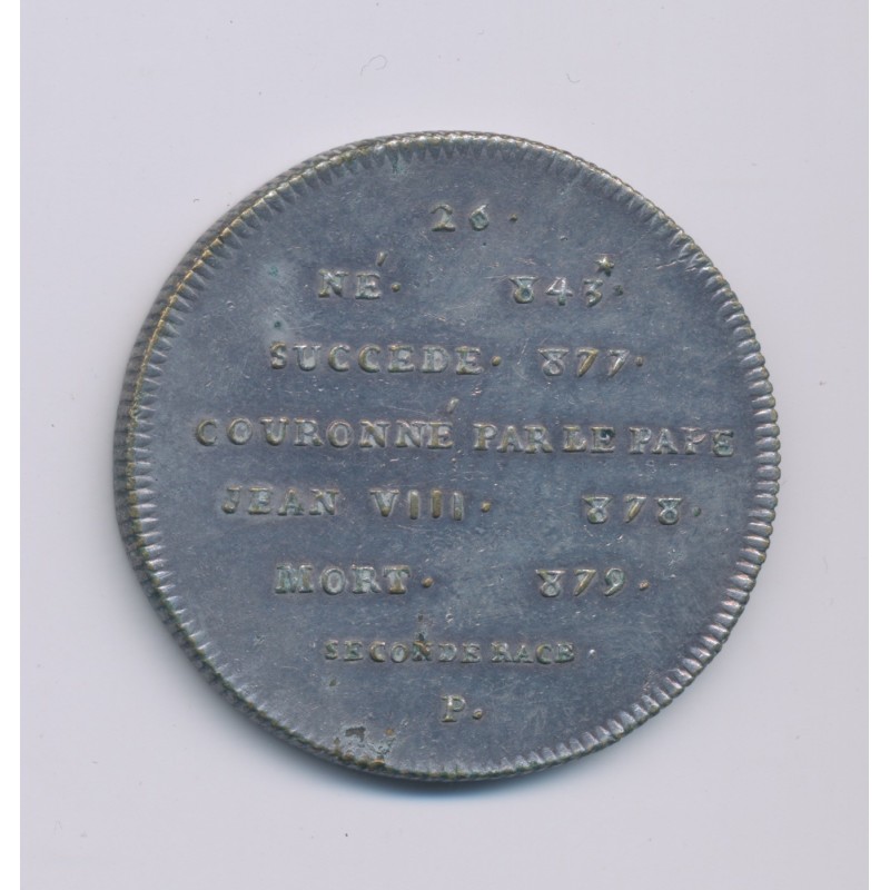 Médaille - Louis II - Refrappe 20e - argent - 33mm - TTB+