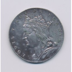 Médaille - Louis V - Refrappe 20e - argent - 33mm - TTB+