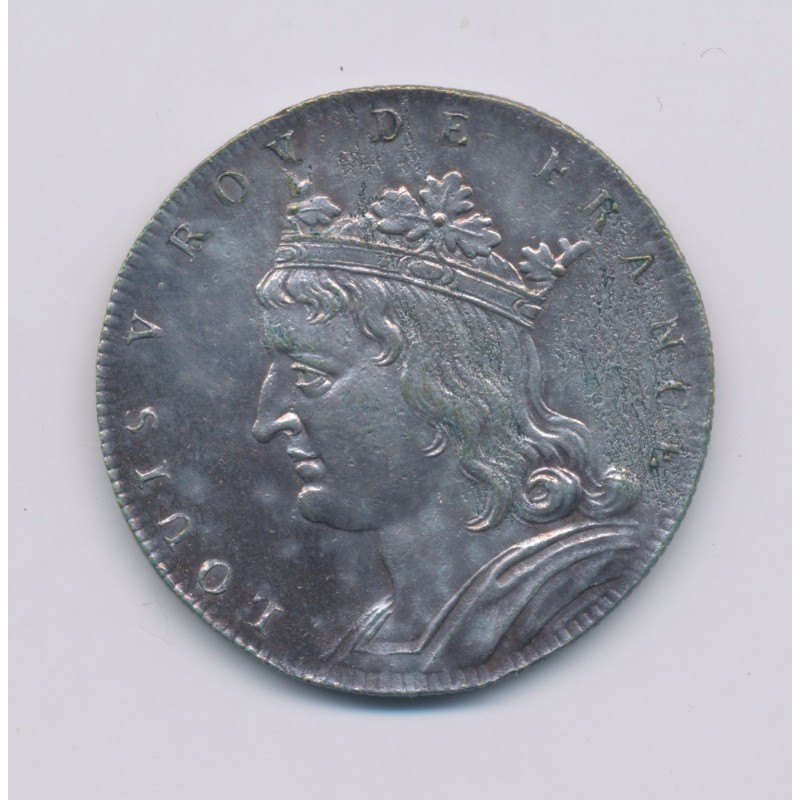 Médaille - Louis V - Refrappe 20e - argent - 33mm - TTB+
