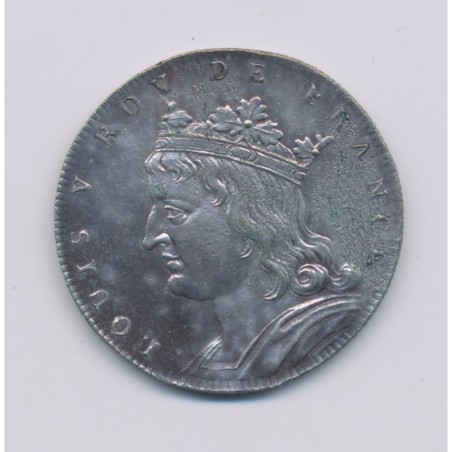 Médaille - Louis V - Refrappe 20e - argent - 33mm - TTB+