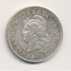 Argentine - 20 Centavos - 1882
