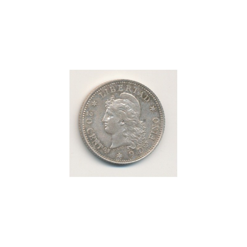 Argentine - 20 Centavos - 1882