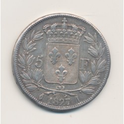 5 Francs Charles X - 1827 I Limoges - TB+/TTB 2