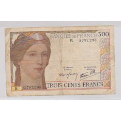 300 Francs cérès - 1938 - Alphabet B - TB - N°0.797.298