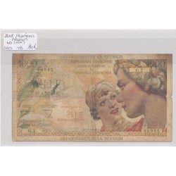 Billet - 20NF sur 1000 Francs - Reunion