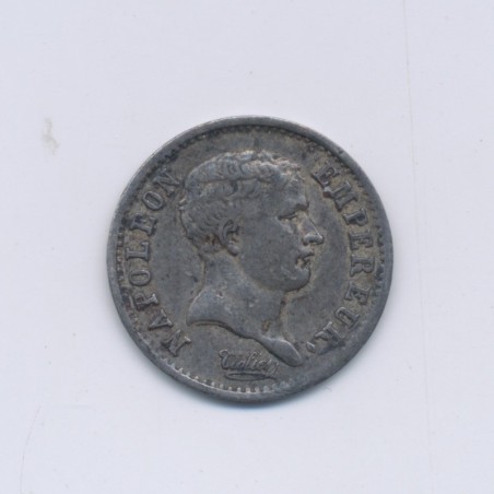 1/4 Franc - 1807 A Paris - Napoléon empereur - Tête nue - TTB/TTB+
