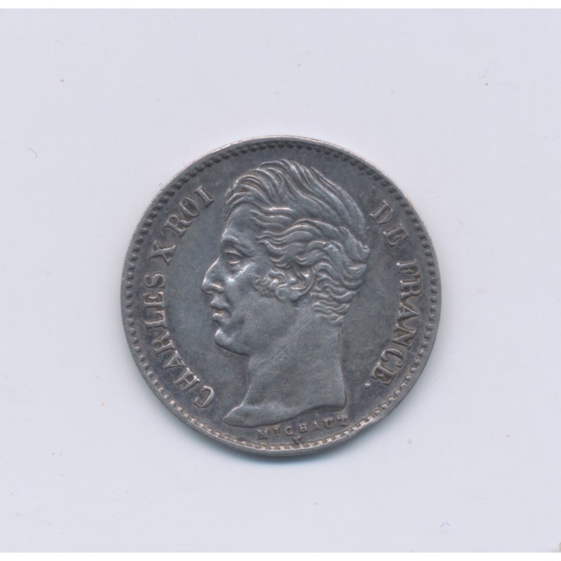1/4 Franc - 1826 A Paris - Charles X - TTB+