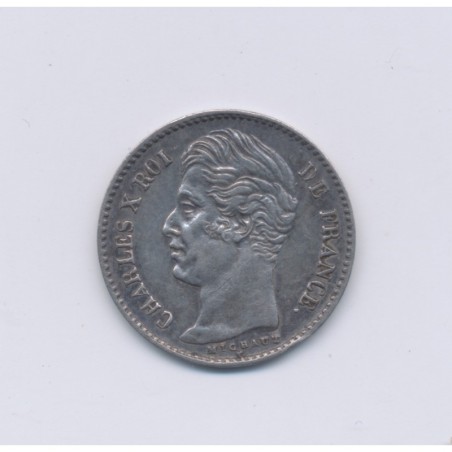1/4 Franc - 1826 A Paris - Charles X - TTB+