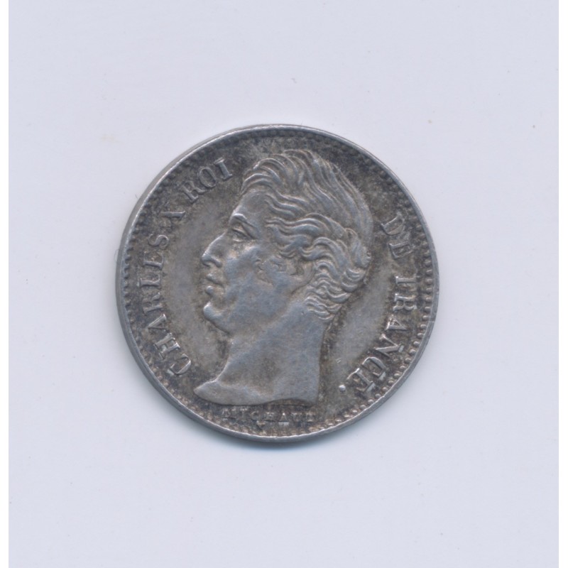 1/4 Franc - 1826 B Rouen - Charles X - TTB+