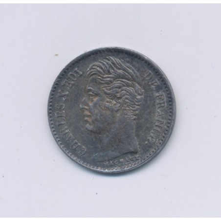 1/4 Franc - 1828 A Paris - Charles X - SUP+