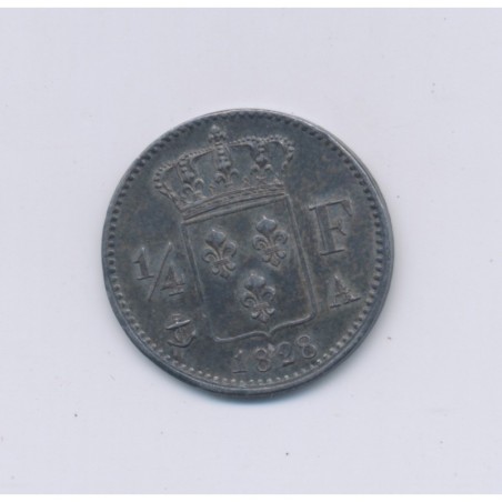 1/4 Franc - 1828 A Paris - Charles X - SUP+