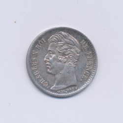 1/4 Franc - 1830 A Paris - Charles X - SUP