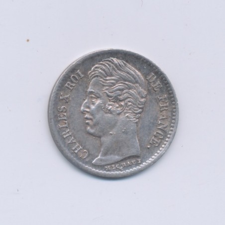 1/4 Franc - 1830 A Paris - Charles X - SUP