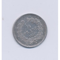 1/4 Franc - 1831 H La Rochelle - Louis philippe I - SUP+ 2