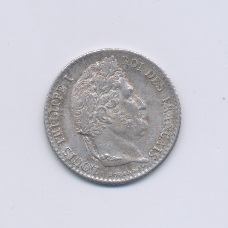 1/4 Franc - 1832 A Paris - Louis philippe I - SUP+
