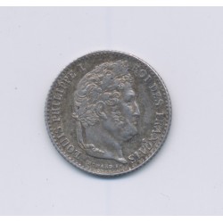 1/4 Franc - 1833 B Rouen - Louis philippe I - SUP