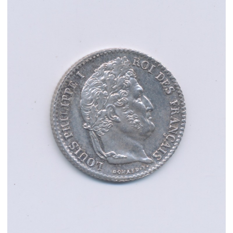 1/4 Franc - 1833 W Lille - Louis philippe I - SUP