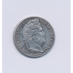 1/4 Franc - 1834 T Nantes - Louis philippe I - TTB+